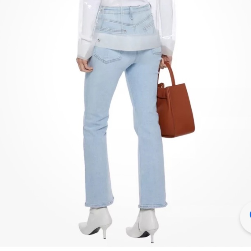 Rag&Bone Light Sunset Blue NY,HIGH-RISE ANKLE FLARE. NWT'S